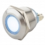 LED indicator light Ø19mm White 6-24V AC/DC SEKI