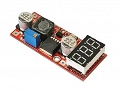 SE LM2596 DC-DC adjustable step-down RED display from 4.5-28V to 1.3V-25V - Przetwornica napięcia Step-Down