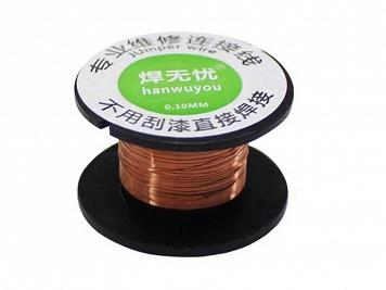 Drut nawojowy Copper track repair wire 0.1mm 11m - Fir reparatie trasee cupru 0.1mm 11m