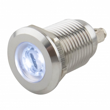 LED indicator Ø12mm White 6-24V AC/DC SEKI