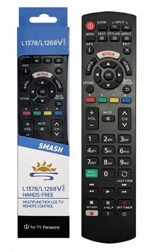 L1378V/L1268V Universal Remote Control for PANASONIC LED LCD TV BOX