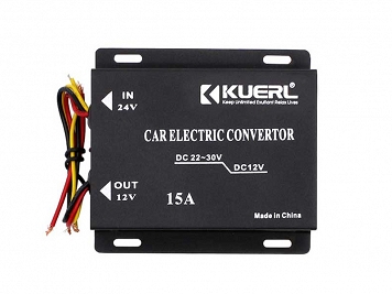 Car Electric Convertor - Convertor tensiune 24V -> 12V 15A