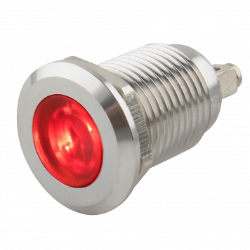 LED indicator light Ø12mm Red 6-24V AC/DC SEKI