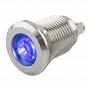 LED Indicator Light Ø12mm Blue 6-24V AC/DC SEKI