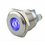 LED Indicator Light Ø16mm Blue 6-24V AC/DC SEKI