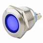 LED Indicator Light Ø19mm Blue 6-24V AC/DC SEKI