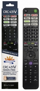 CRC431V Universal Remote Control for SONY Smart TV BOX winbox